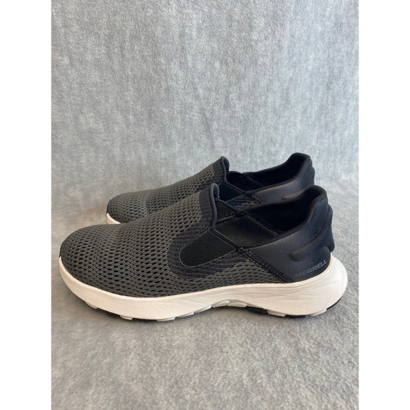 Merrell Womens Size 7 Slip On Shoes Mesh Lightweight Comfort Dark Gray - Picture 8 of 10